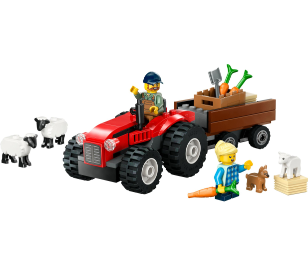 LEGO City 60461 Czerwony traktor z przyczepą i owocami - 1284267 - zdjęcie 3